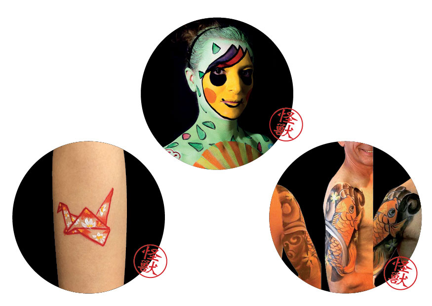 Kaijuu Temporary Art Logo